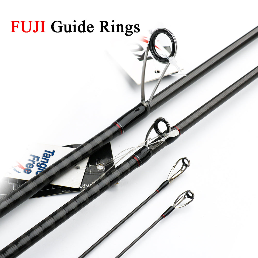 KUYING Leadership Spinning Casting Lure Fishing Rod 2.16m 2.28m 2.4m 2.58m Pole Stick Carbon Cane Medium Fast Universal