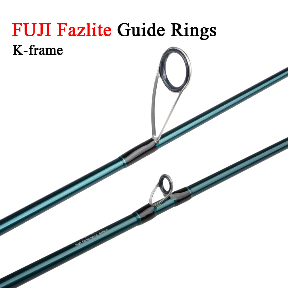 KUYING BATTLE SONG Spinning Casting 1.9m 1.95m 1.98m 2.04m 2.05m 2.16m 2.19m Fishing Lure Rod Stick Cane FUJI Parts Light Fast Action