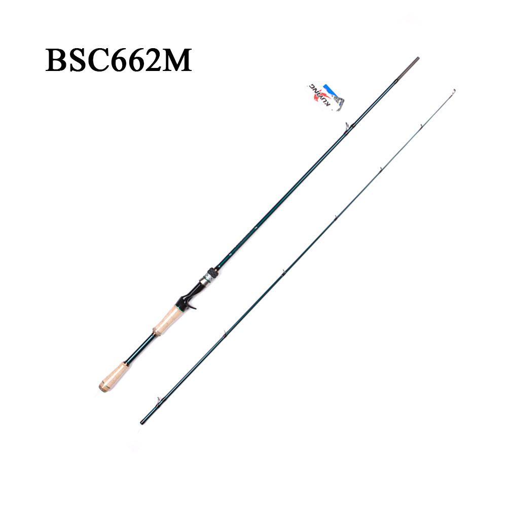 KUYING BATTLE SONG Spinning Casting 1.9m 1.95m 1.98m 2.04m 2.05m 2.16m 2.19m Fishing Lure Rod Stick Cane FUJI Parts Light Fast Action